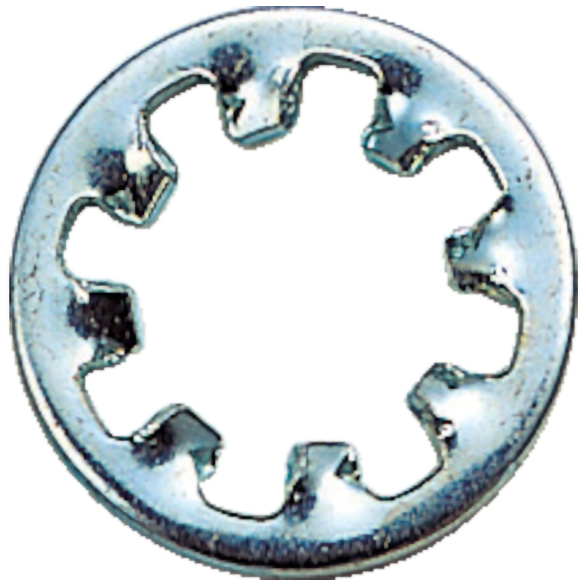 内歯ワッシャー　三価　白　Ｍ１０　６０個入