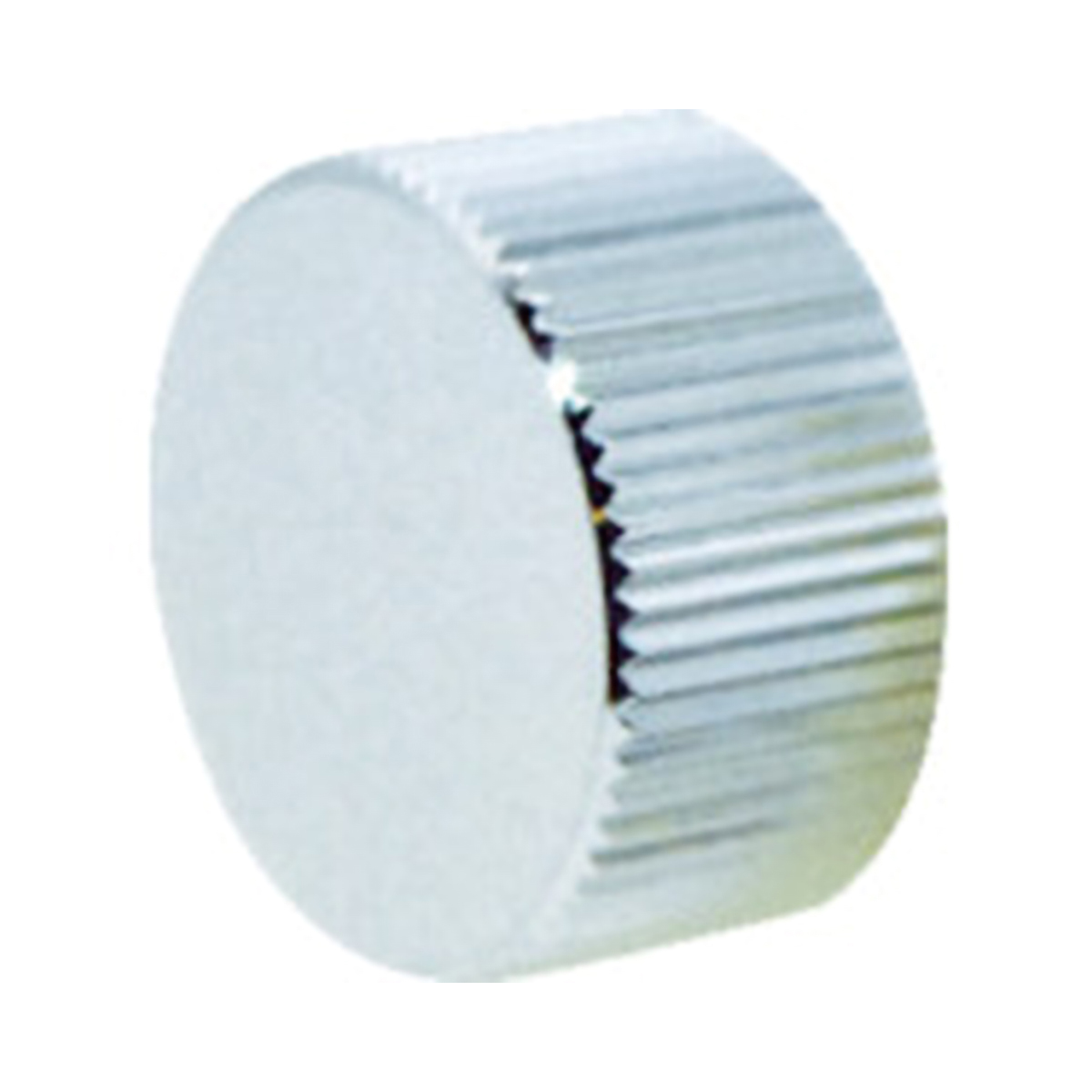 装飾ナット　縦目ローレット　Ｍ６　Ｐ１．０　Φ２０　１個入