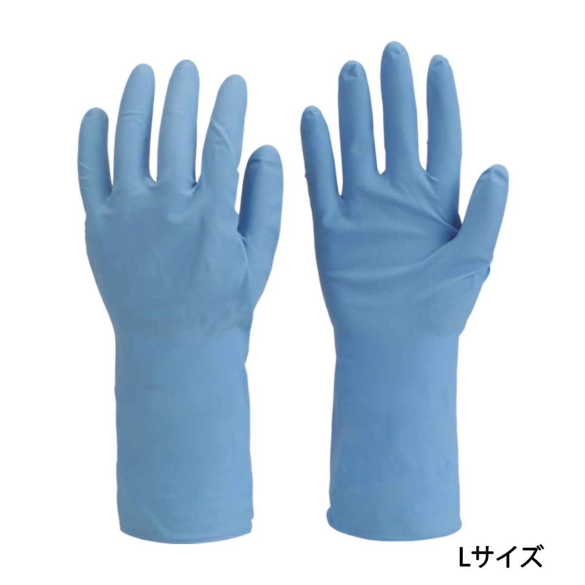 耐油耐薬品ニトリル薄手手袋　Ｌサイズ