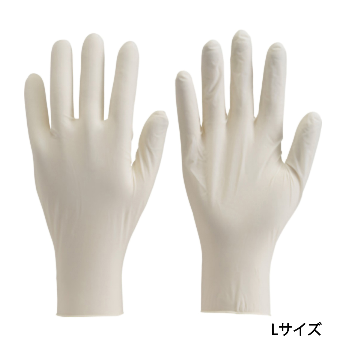 使い捨て天然ゴム極薄手袋Ｌ　（１００枚入）