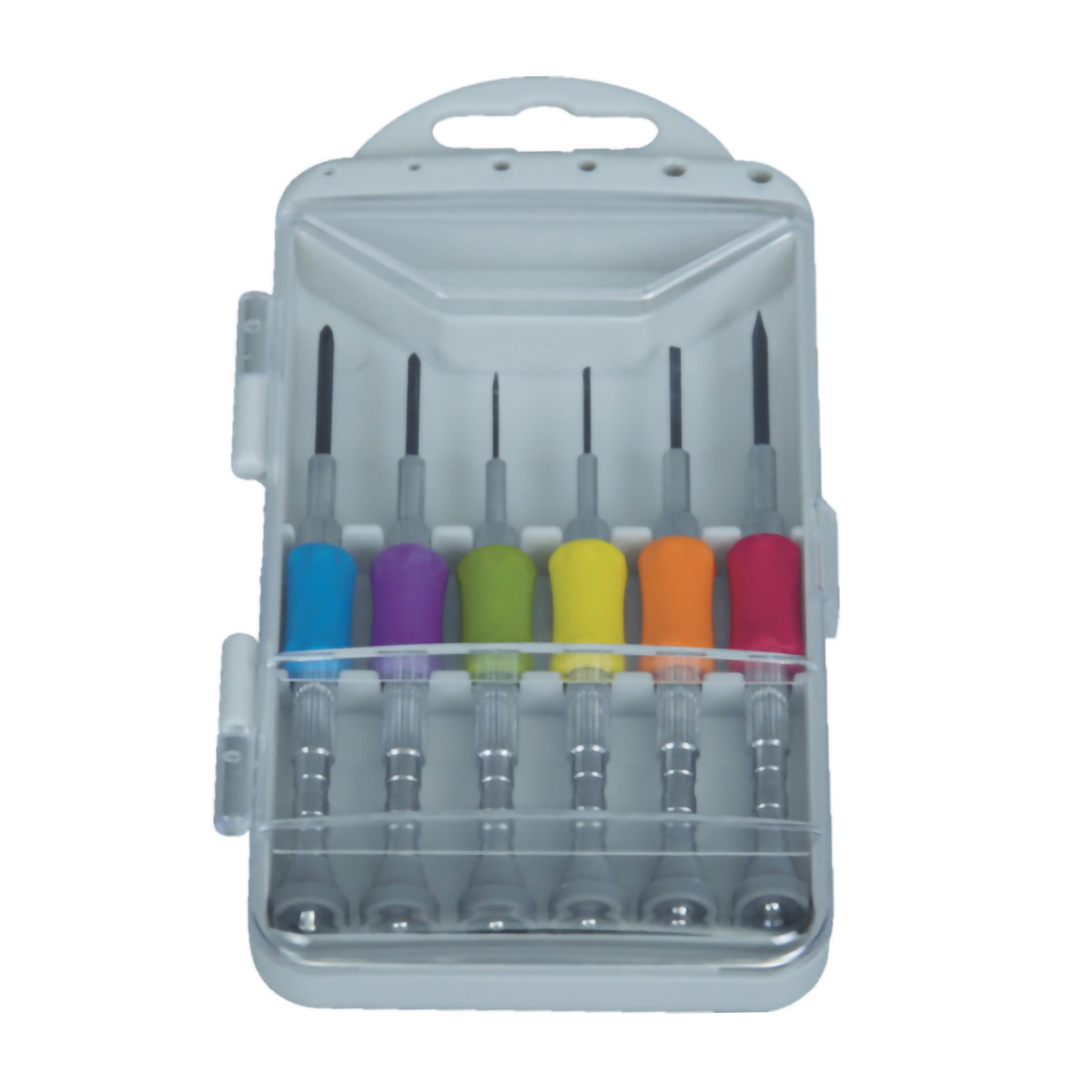 クッショングリップ精密ドライバー　６本セット