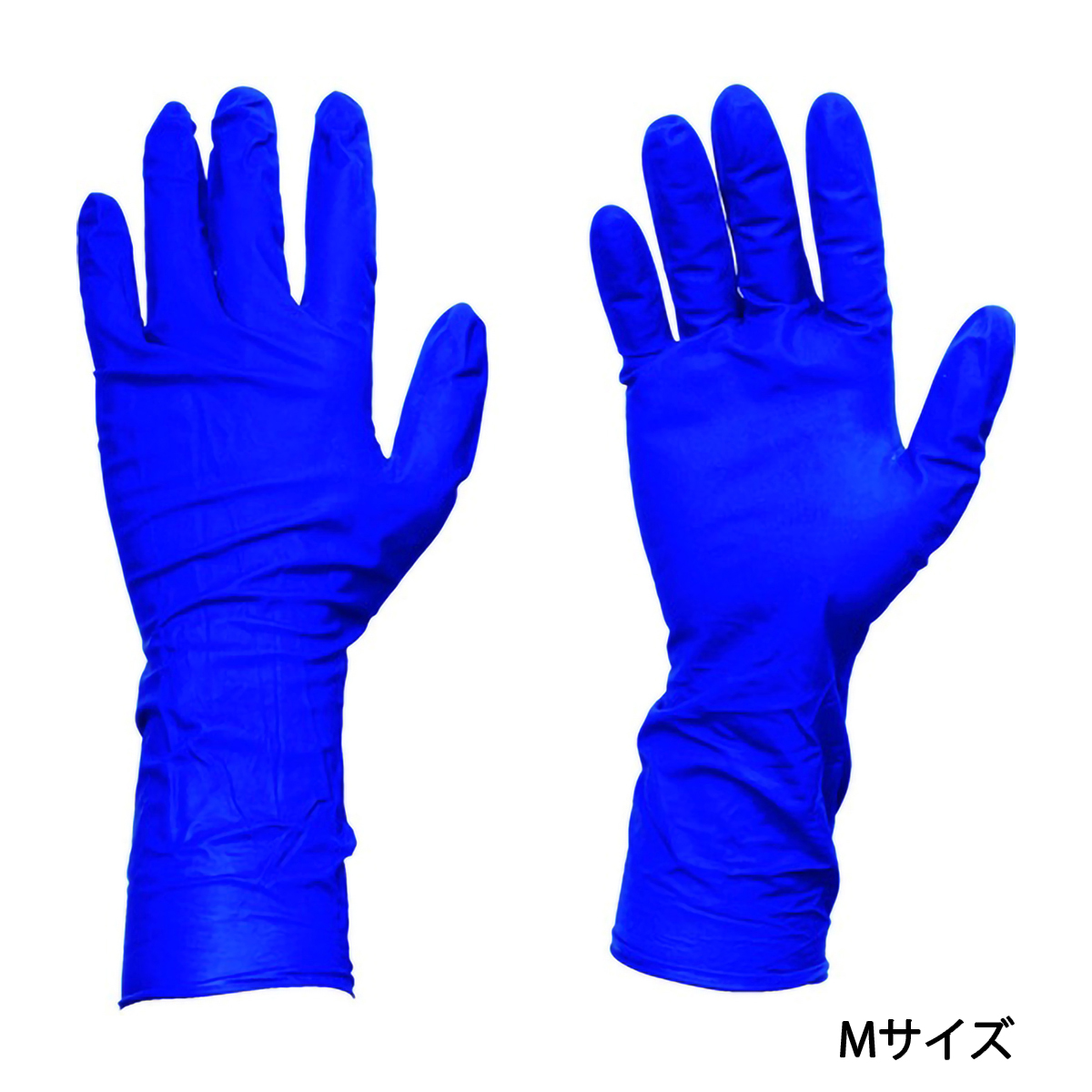 使い捨て天然ゴム手袋ＴＧプロテクト　０．２０　粉無青Ｍ　５０枚