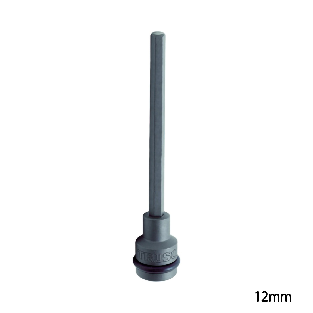 インパクト用ロングヘキサゴンソケット　１２ｍｍ　差込角１２．７