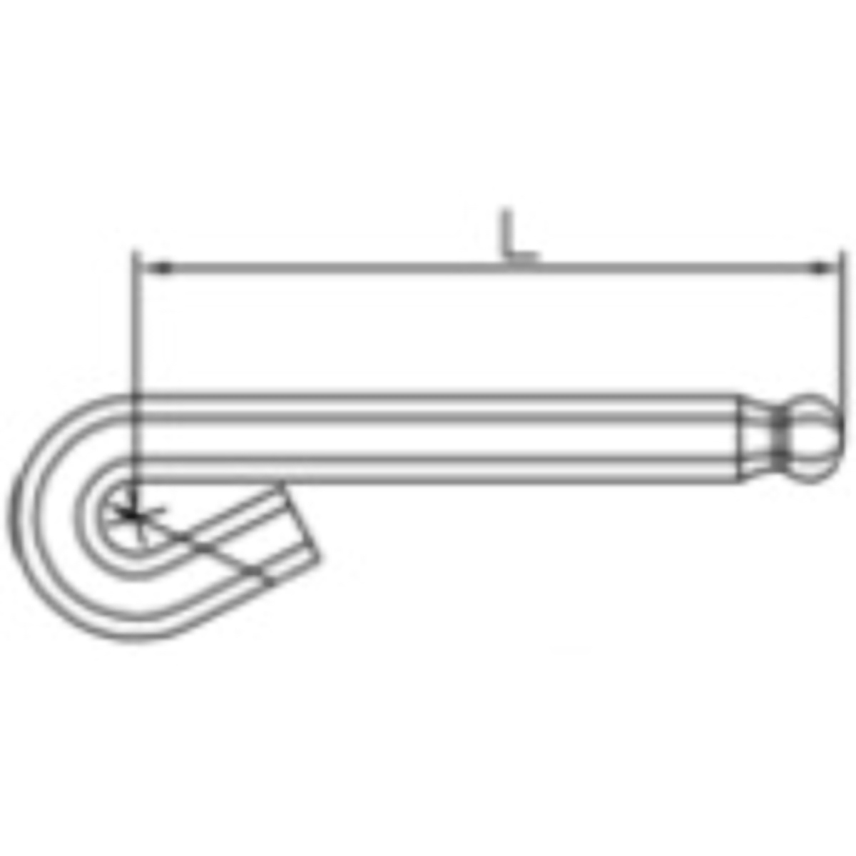 ボールポイント六角棒レンチセット　ナイフ式