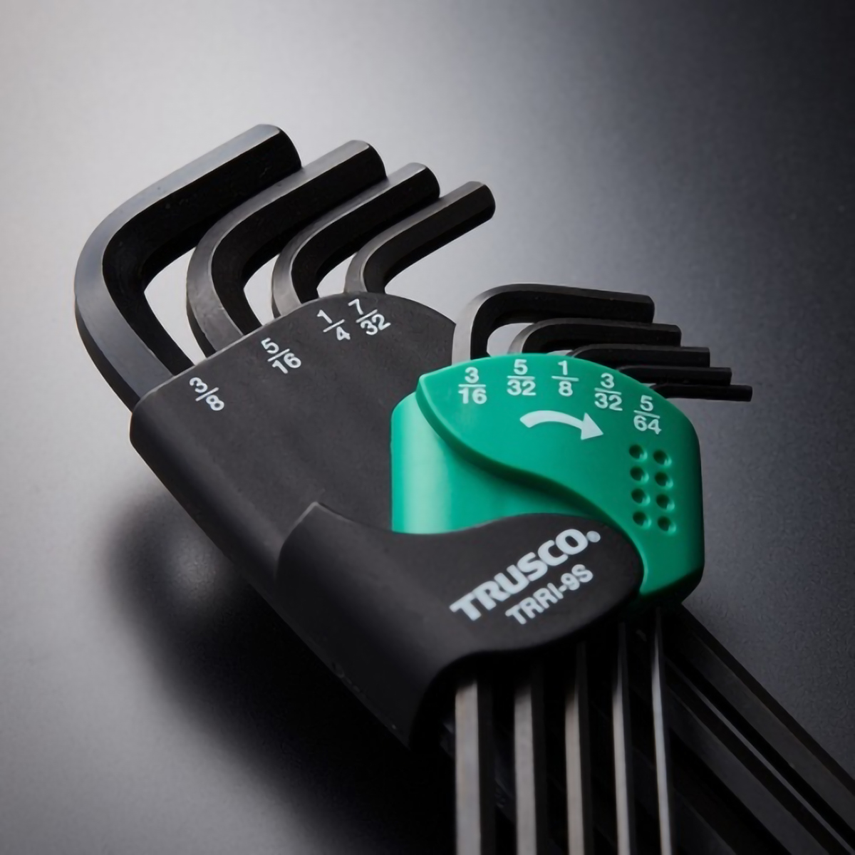 六角棒レンチセット　９本組（インチタイプ）