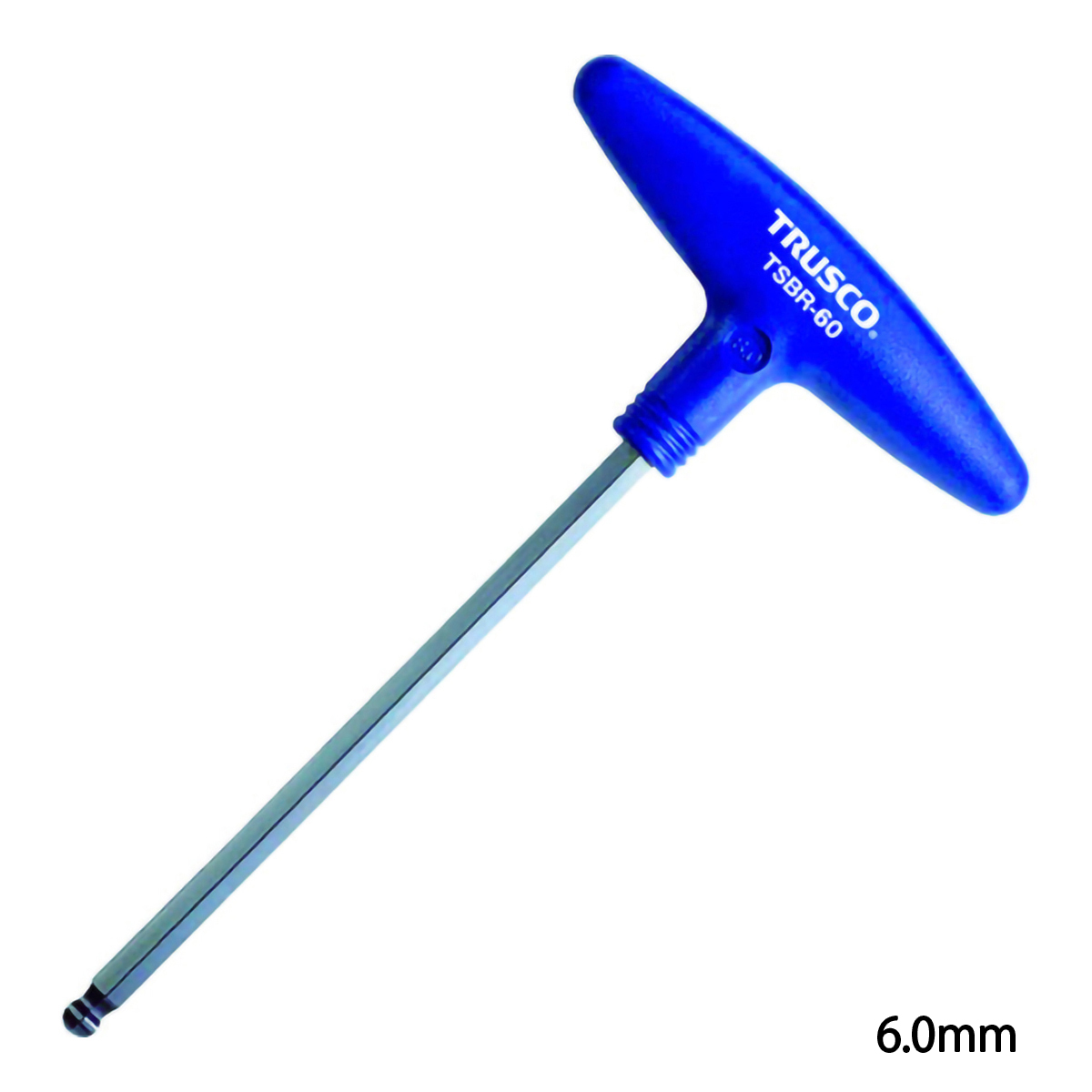 Ｔ型ボールポイント六角棒レンチ　６．０ｍｍ