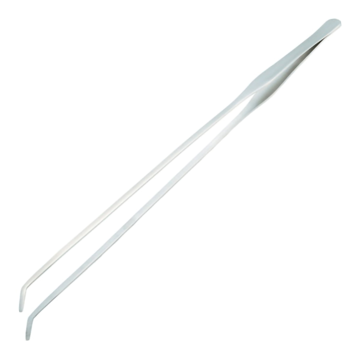 大型ステンレス製ピンセット　５００ｍｍ　曲