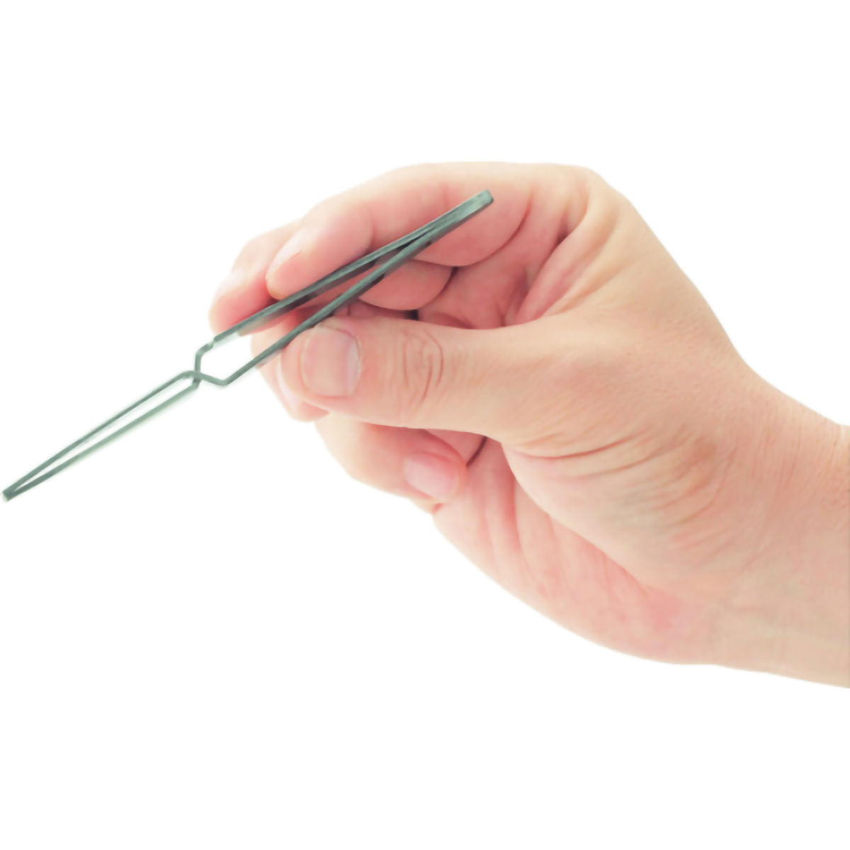 ステンレス製ピンセット　１７０ｍｍ　逆動作タイプ