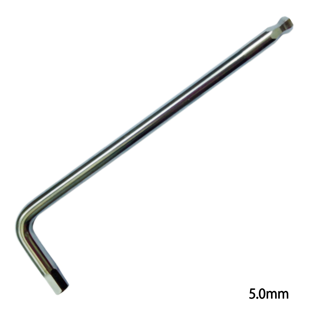 ステンレスボールポイント六角棒レンチ　（標準タイプ）　５．０ｍｍ