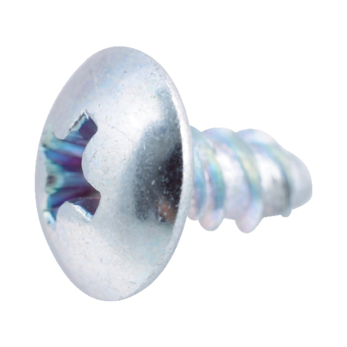 薄板用トラスタッピングねじ　１種Ａ　三価白　Ｍ４×１０　８５本入