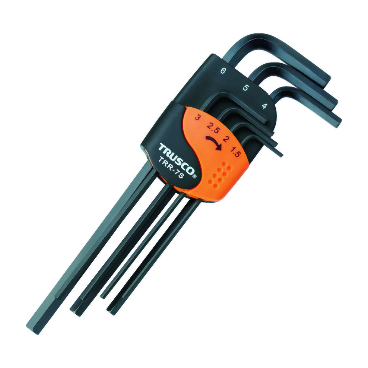 六角棒レンチセット　標準タイプ　７本組