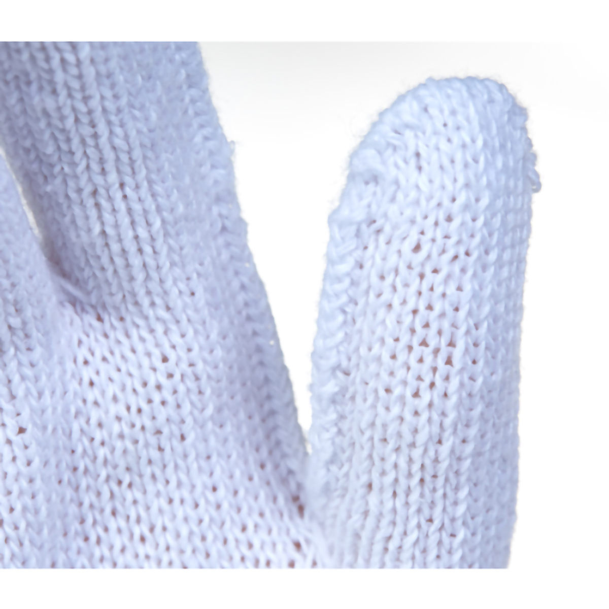 混紡軍手　指又補強編みタイプ　１０双組　フリーサイズ