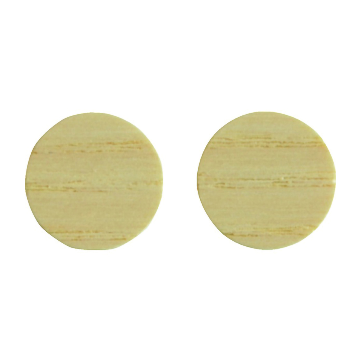 ねじ穴用シール（ねじ穴かくし）　φ１４ＭＭ　木目アッシュ　１２個入