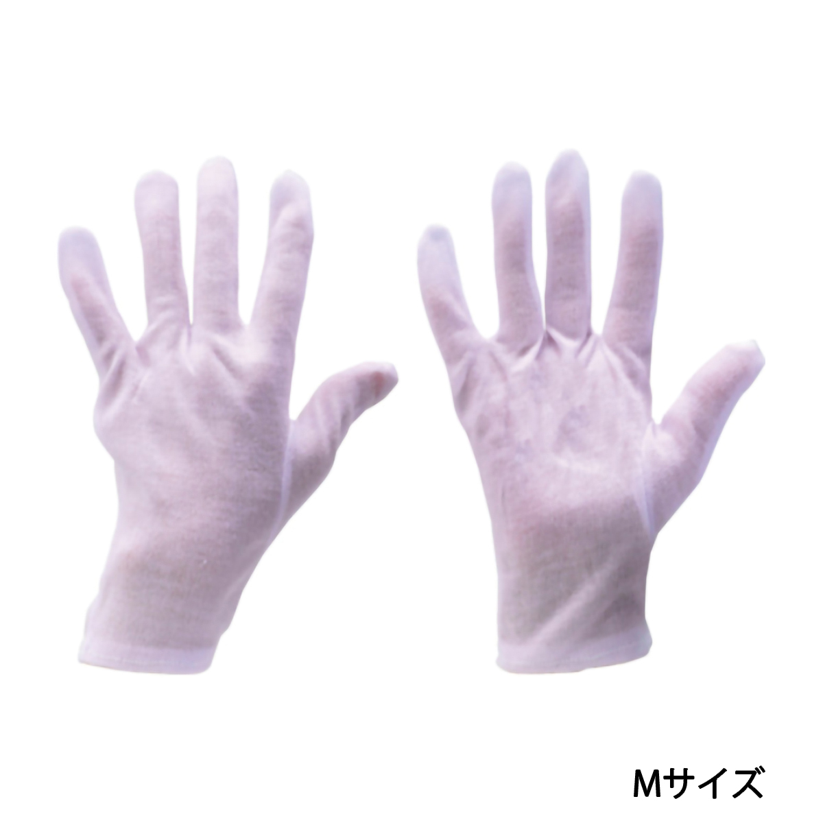 ポリエステルスムス手袋　マチなし　Ｍ　（１２双入）