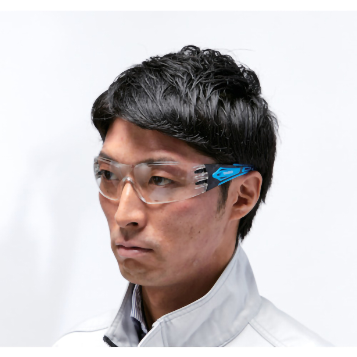 セーフティグラス　フィットタイプ　ブルー