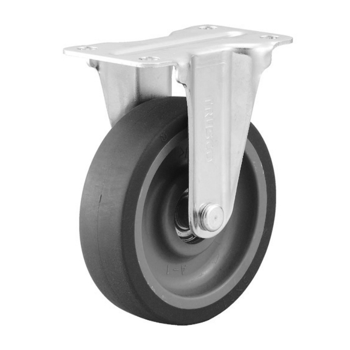 こまわり君用省音キャスター　Φ７５エラストマー車　固定