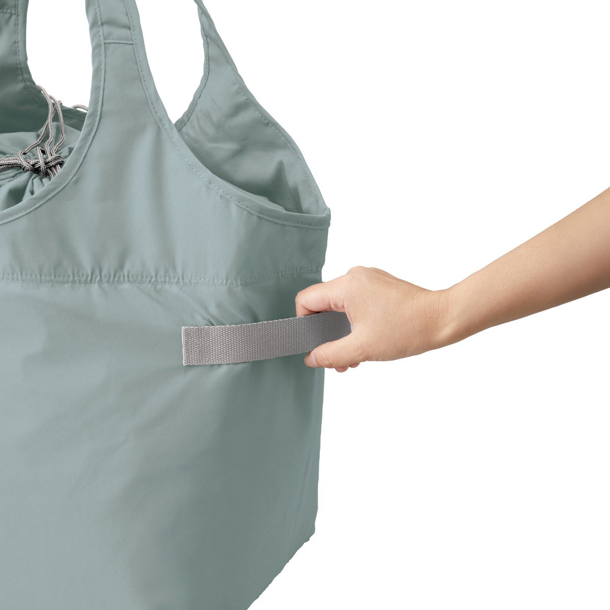 クルリト　クーラービッグマルシェバッグ　チャコールブラック