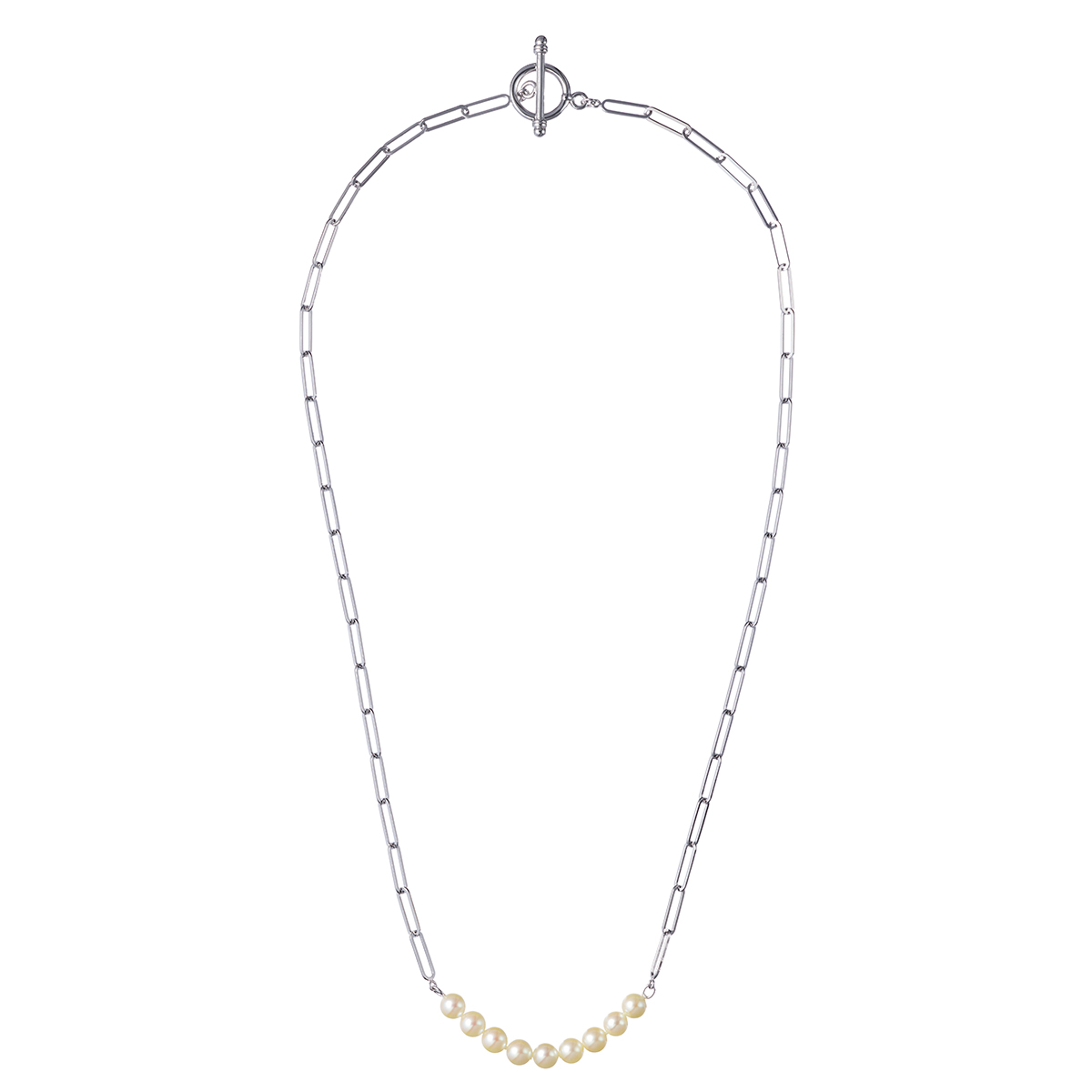 【maison de perle】アコヤ真珠チェーンネックレス(50cm)