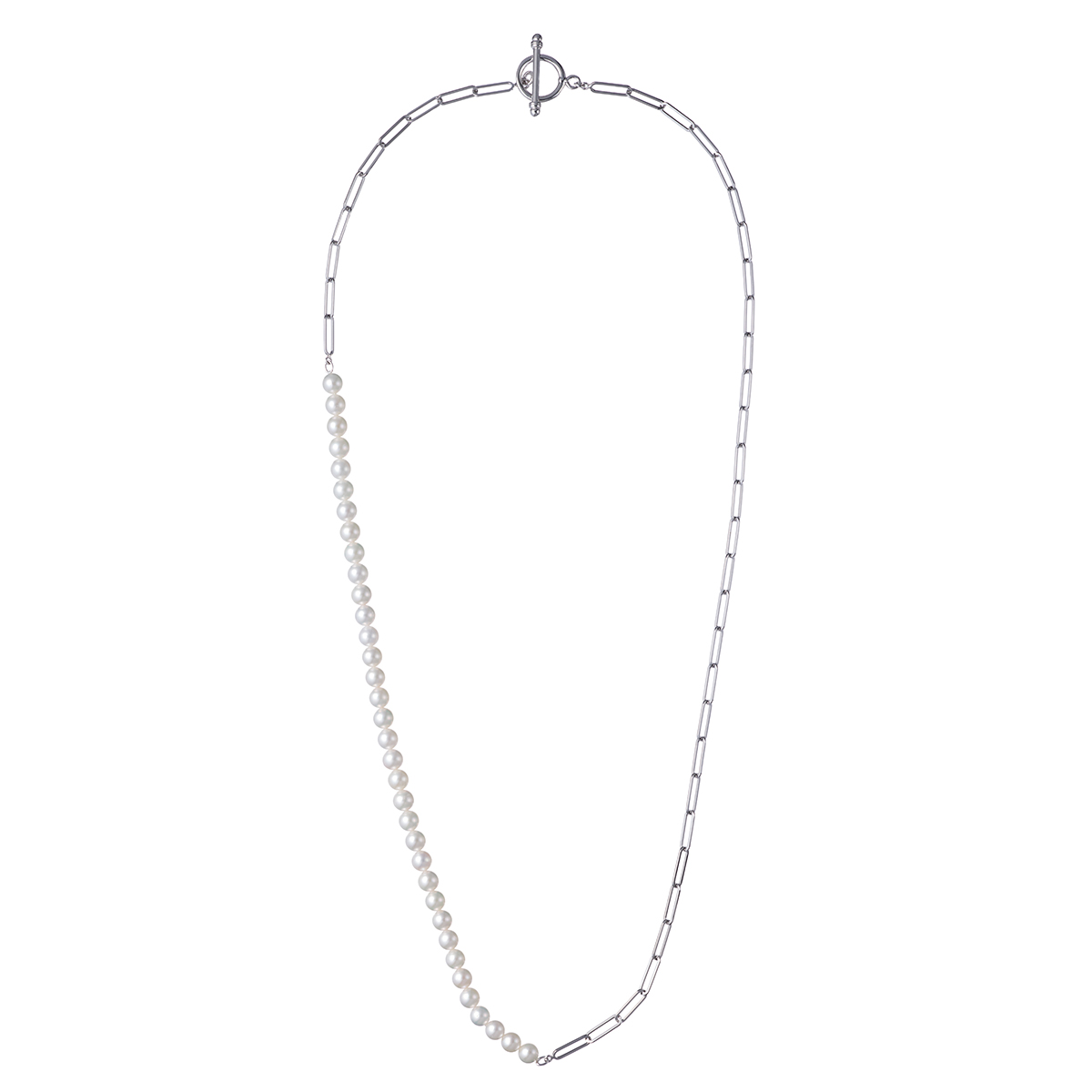 【maison de perle】アコヤ真珠チェーンネックレス(60cm)