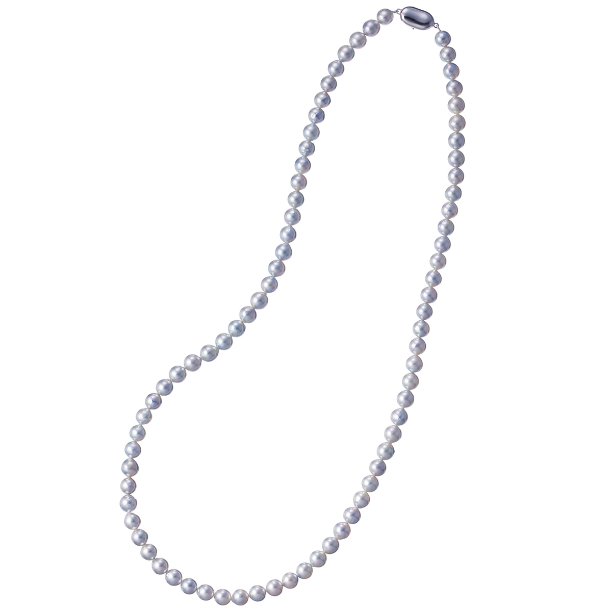 【maison de perle】アコヤナチュラルグレーパールネックレス