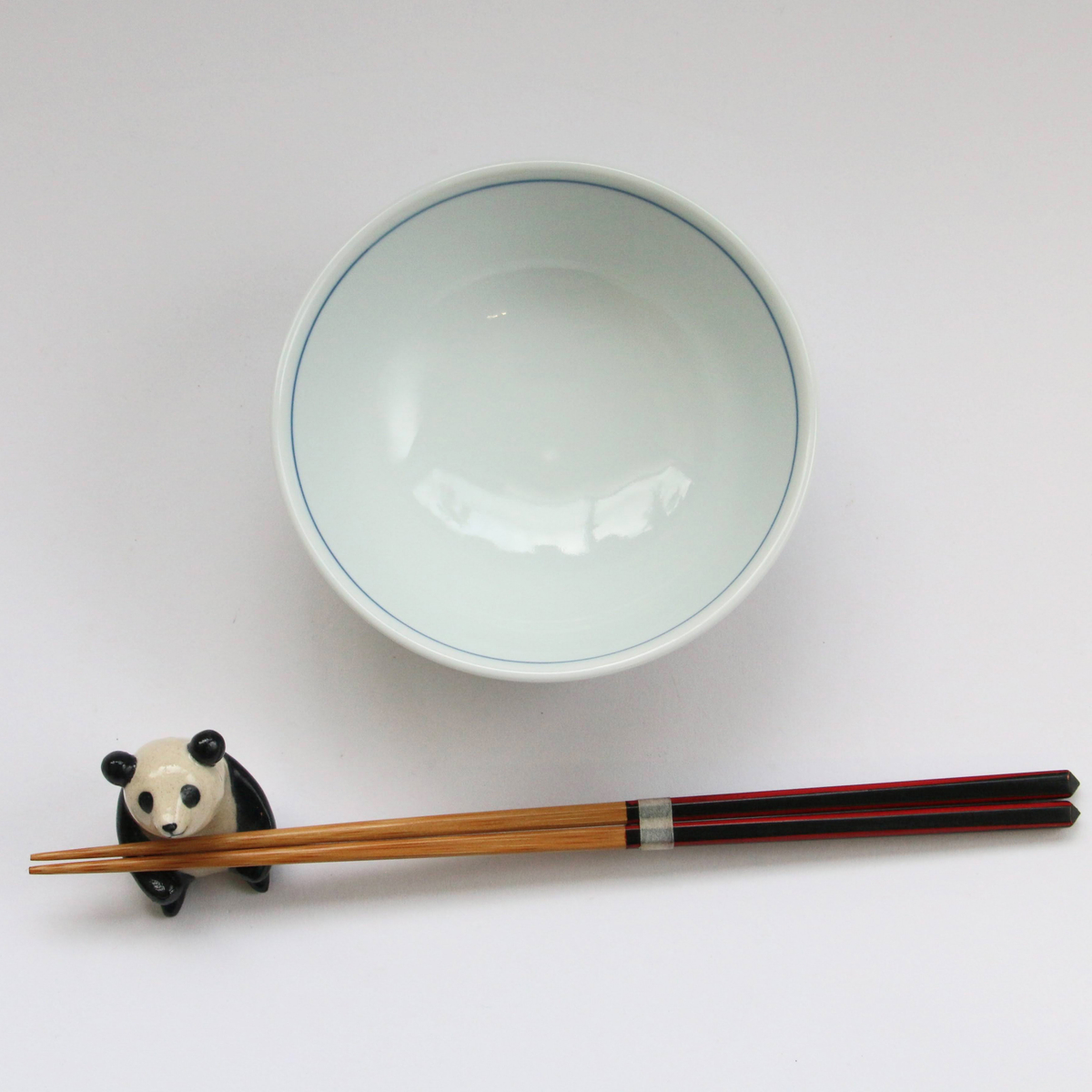 【田庄陶苑】 七宝つなぎ飯椀　小
