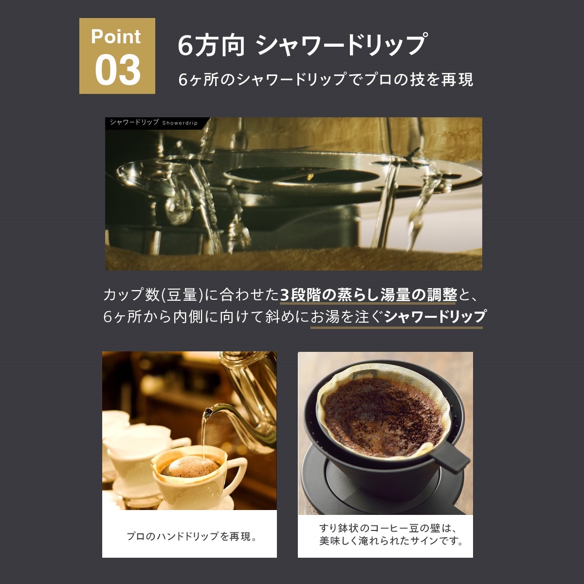 ツインバード　6杯用全自動コーヒーメーカー
