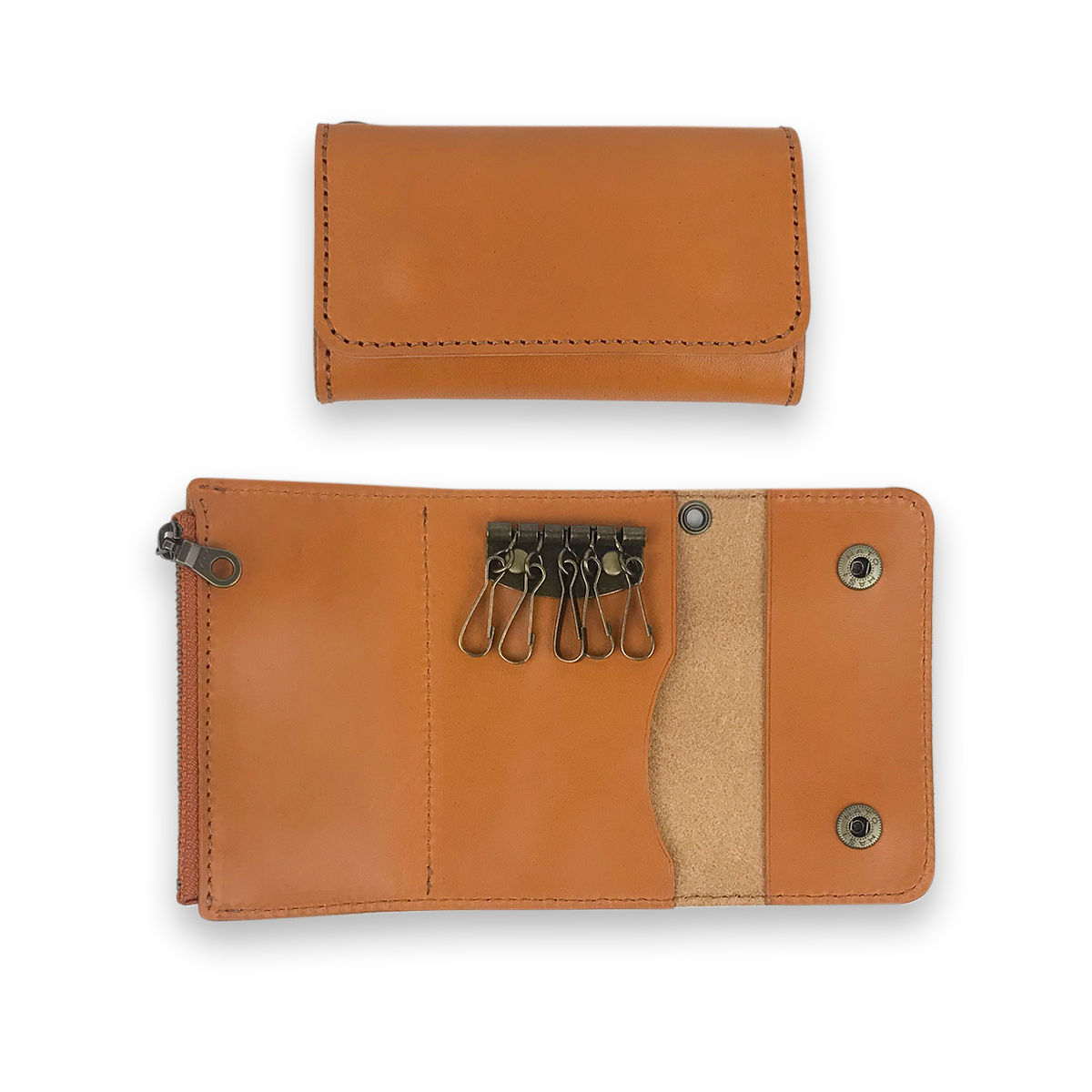 栃木レザー マルチキーケース