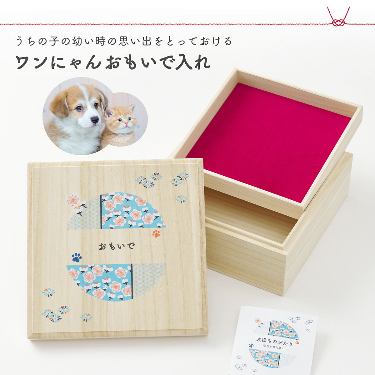 ワンにゃんおもいで入れ