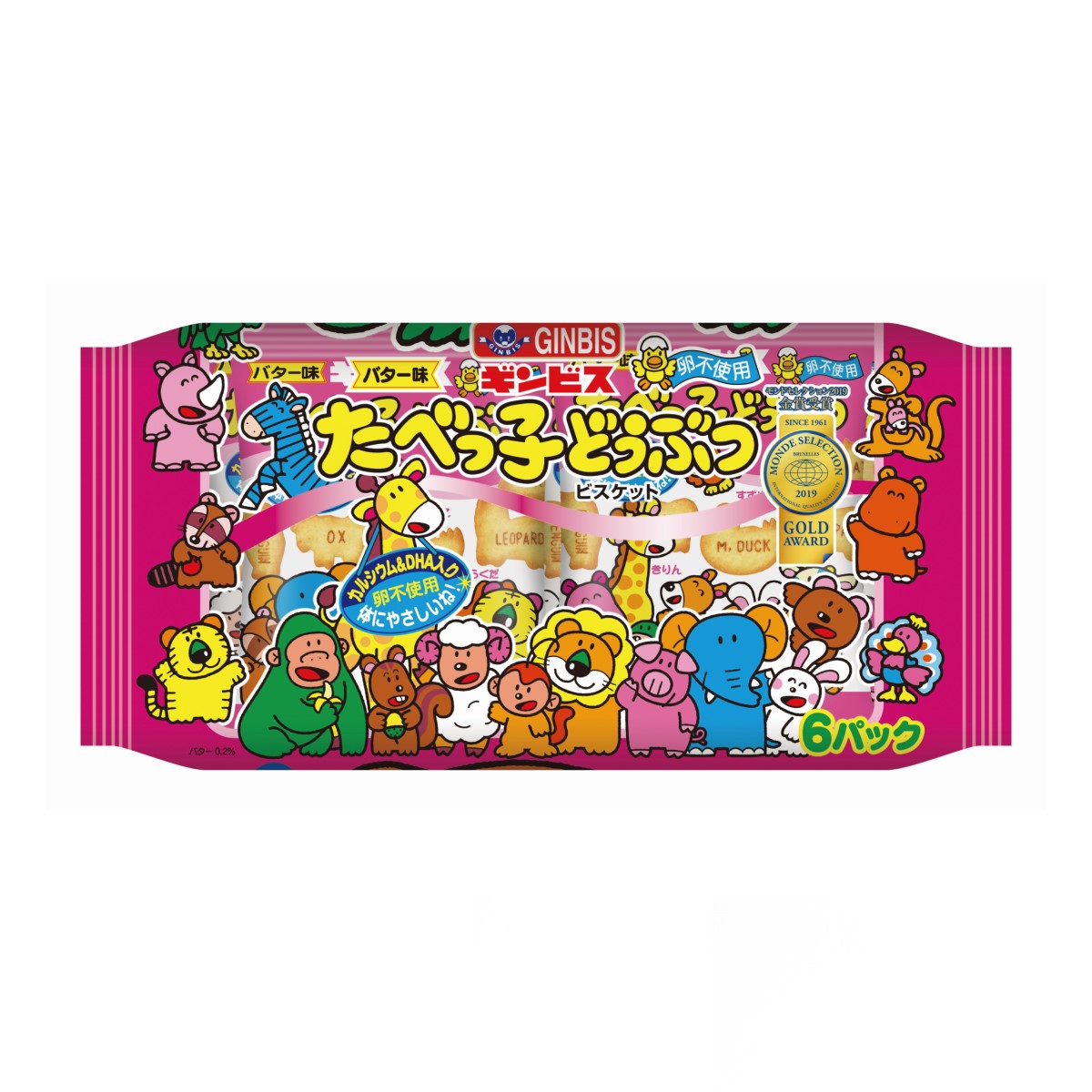 たべっ子どうぶつ バター味 ６Ｐ