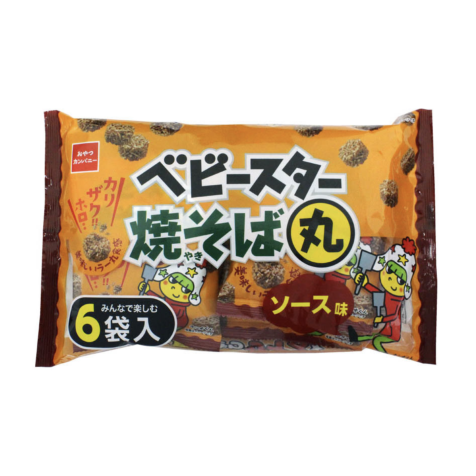 ベビースター焼そば丸ソース味６袋入
