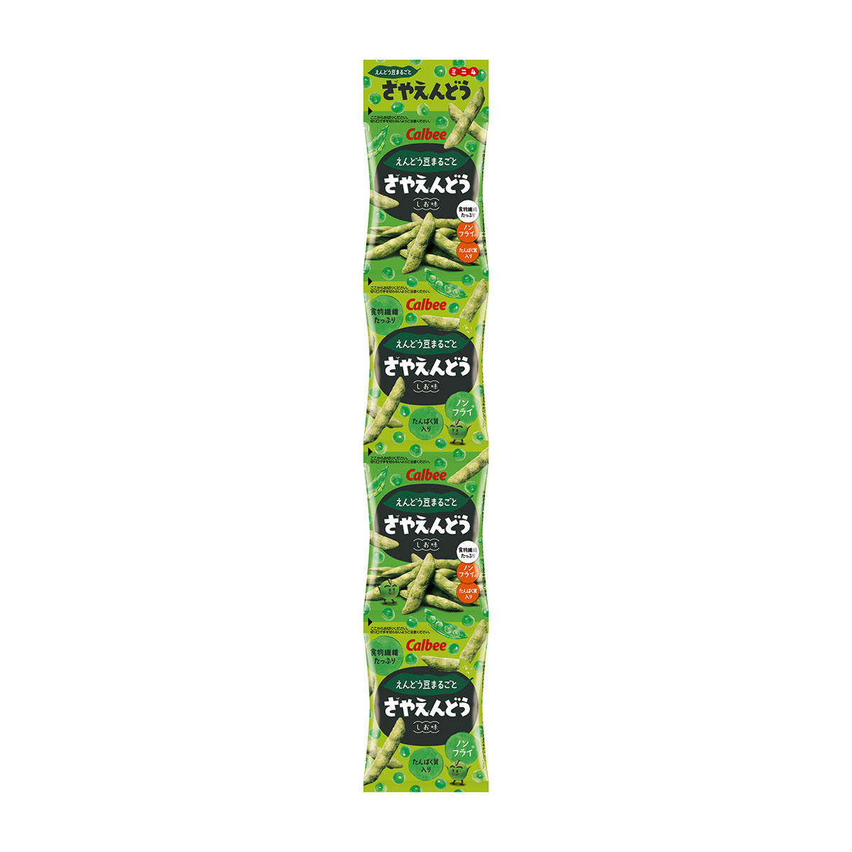 48gさやえんどうミニ４しお味