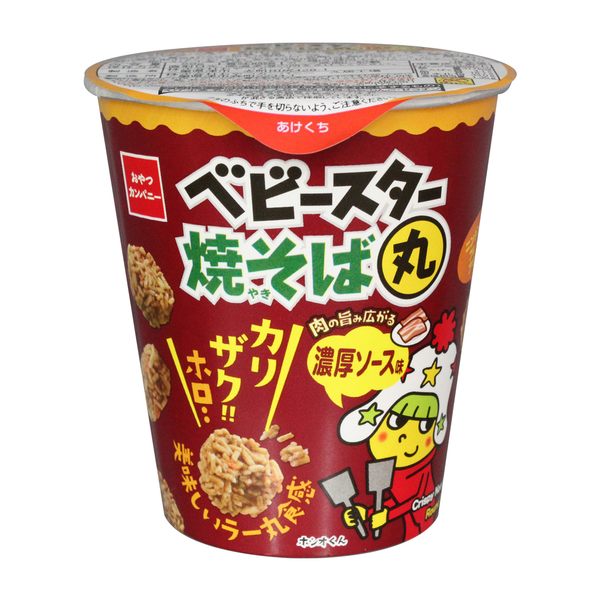 おやつカンパニー　ベビースター焼そば丸ソース味
