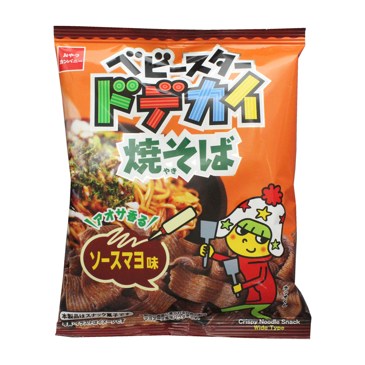 おやつカンパニー　ベビースタードデカイ焼そばソースマヨ味