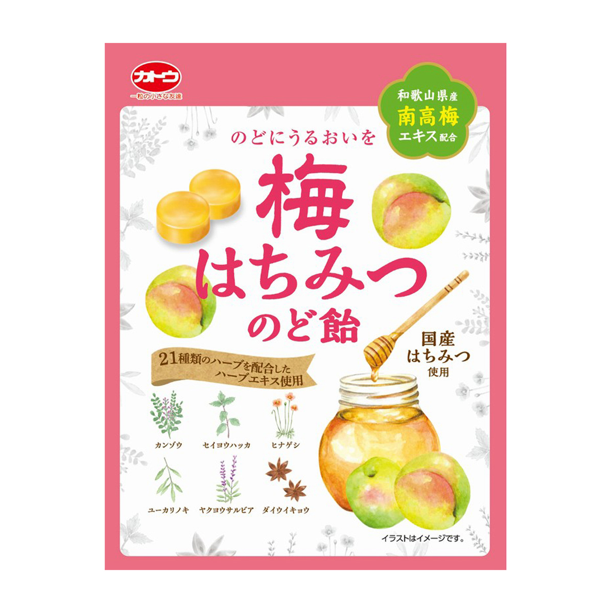加藤製菓　梅はちみつのど飴