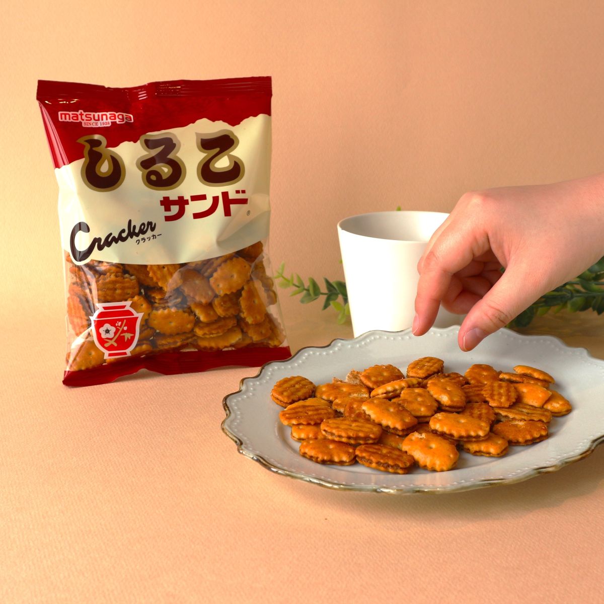 松永製菓　しるこサンドクラッカー80g　８０ｇ