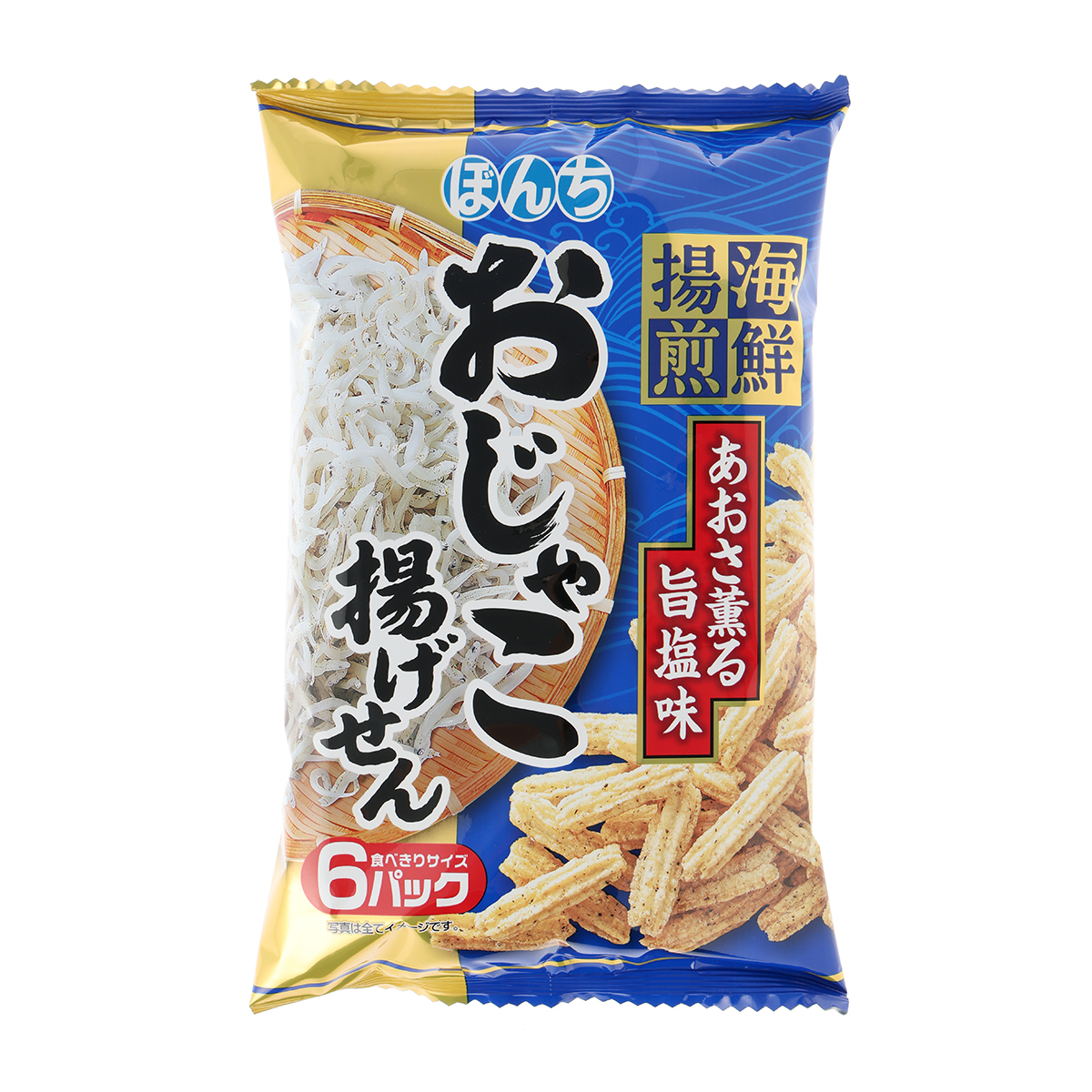 ぼんち　海鮮揚煎おじゃこ揚げせん　７２ｇ