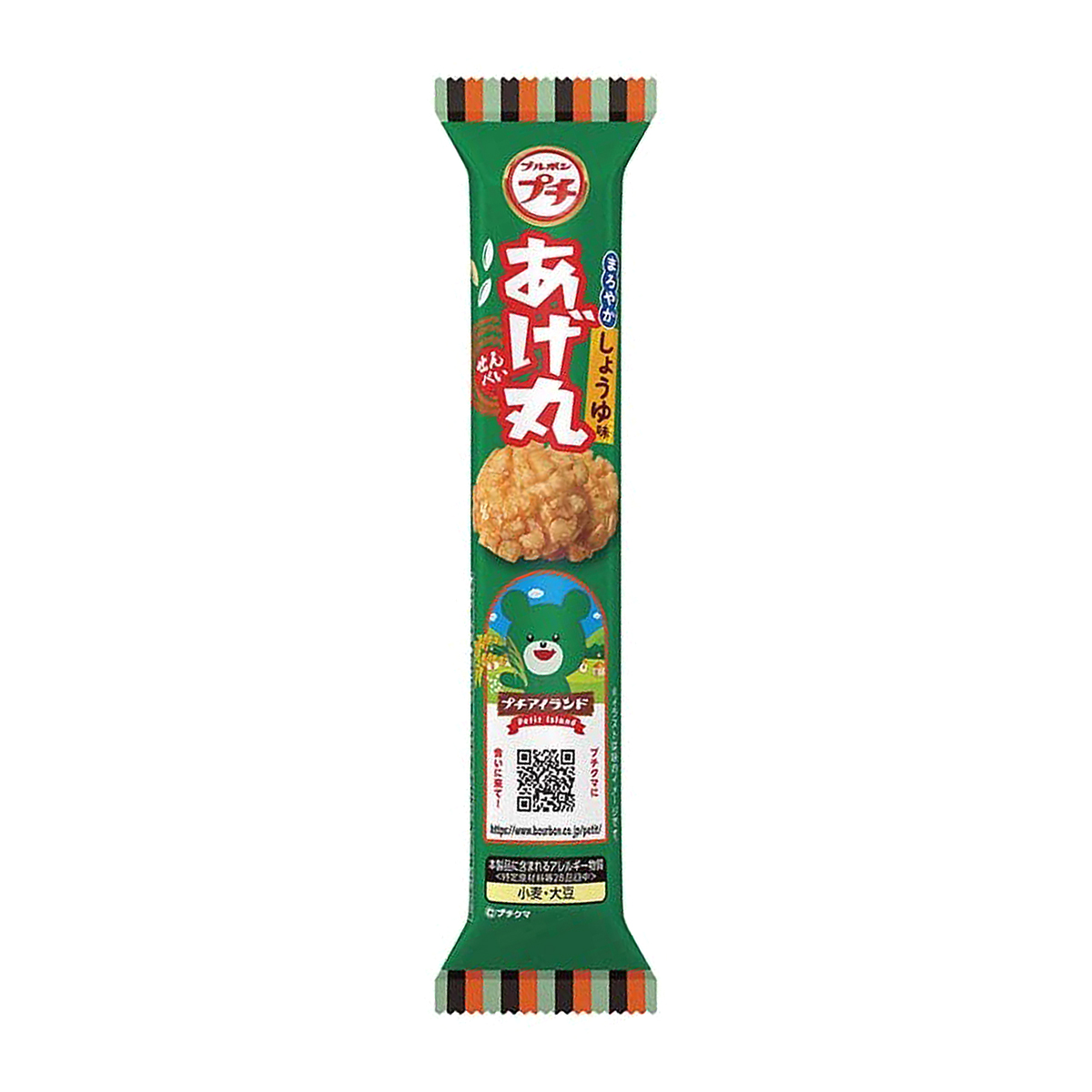 ブルボン　プチあげ丸まろやかしょうゆ味　２６ｇ