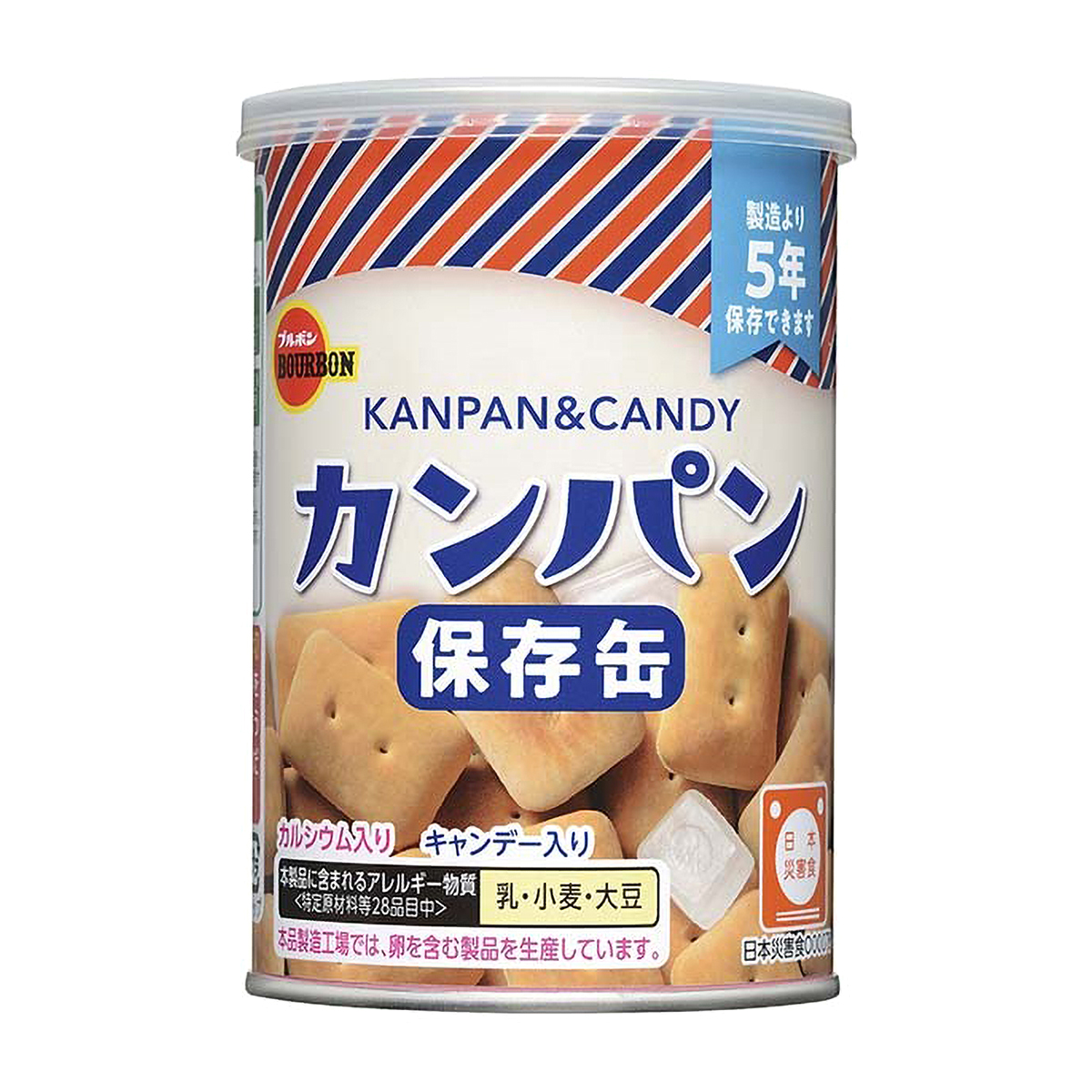 ブルボン　缶入カンパン　７５ｇ