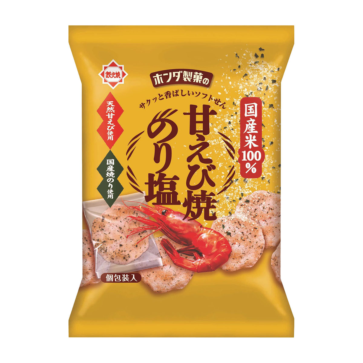 ホンダ商事　甘えび焼のり塩　５７ｇ