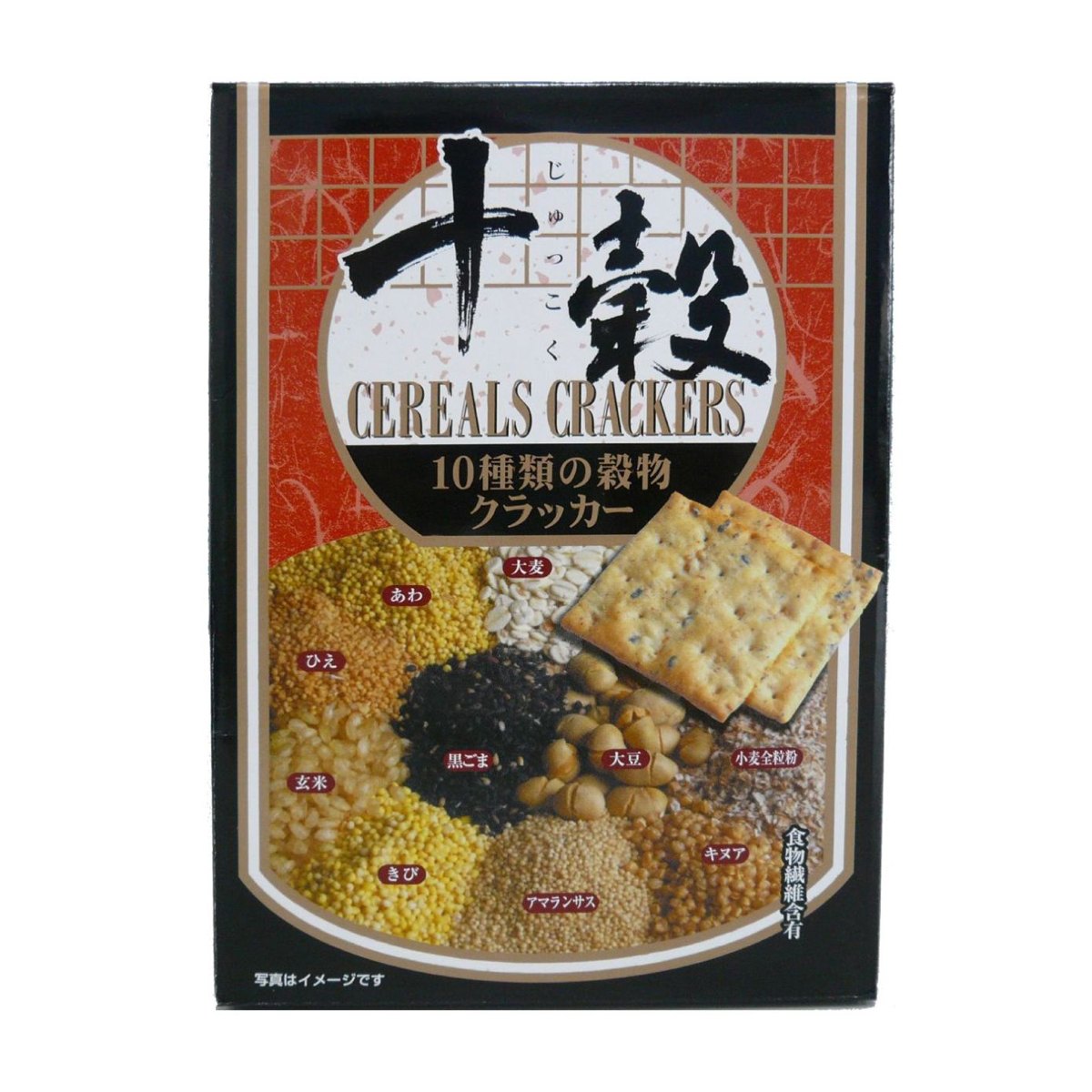 前田製菓　１０種類の穀物クラッカー　５枚×６袋