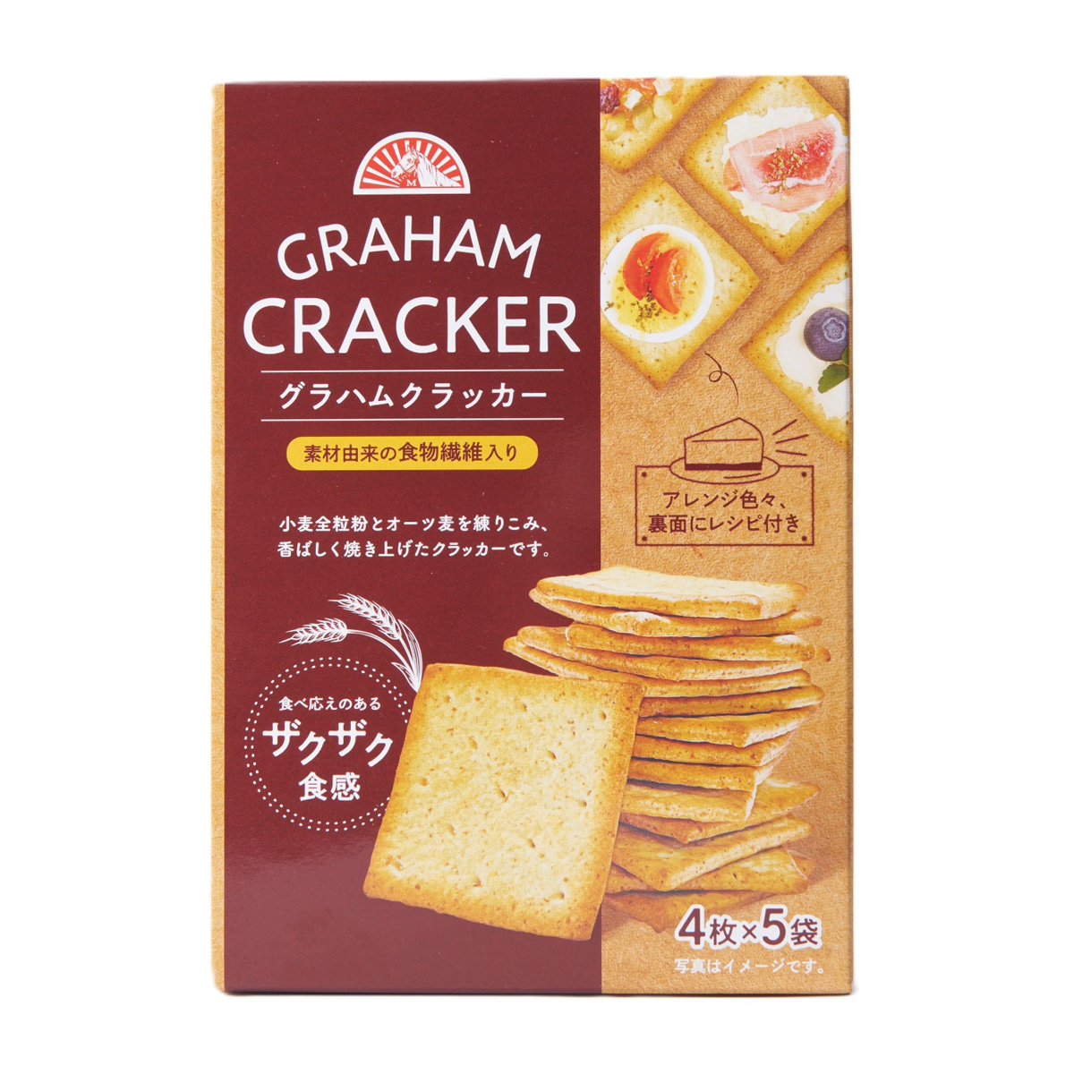 前田製菓　グラハムクラッカー　４枚×５袋
