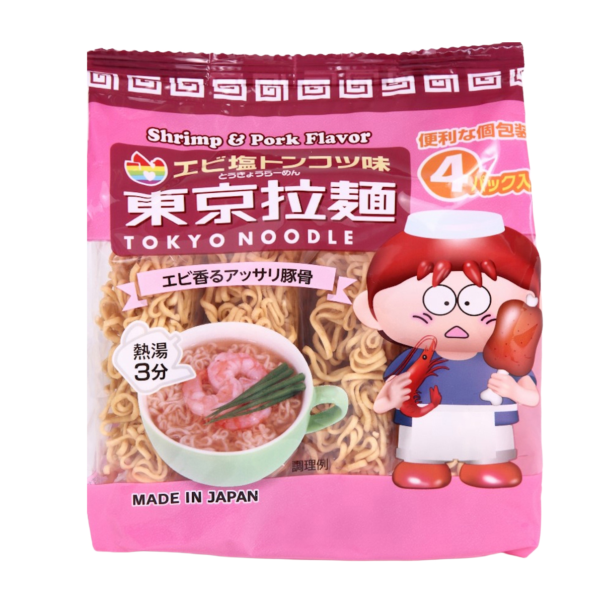 東京拉麺　東京拉麺エビ塩トンコツ味　１１２ｇ