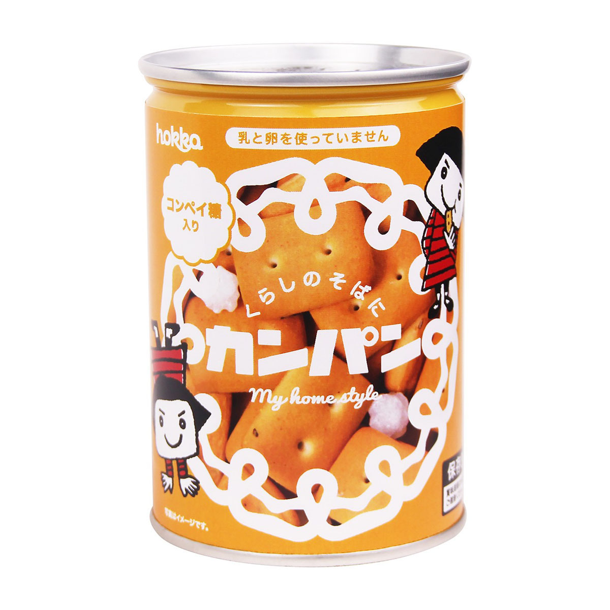 北陸製菓　ｈｏｋｋａのカンパン保存缶　１１０ｇ
