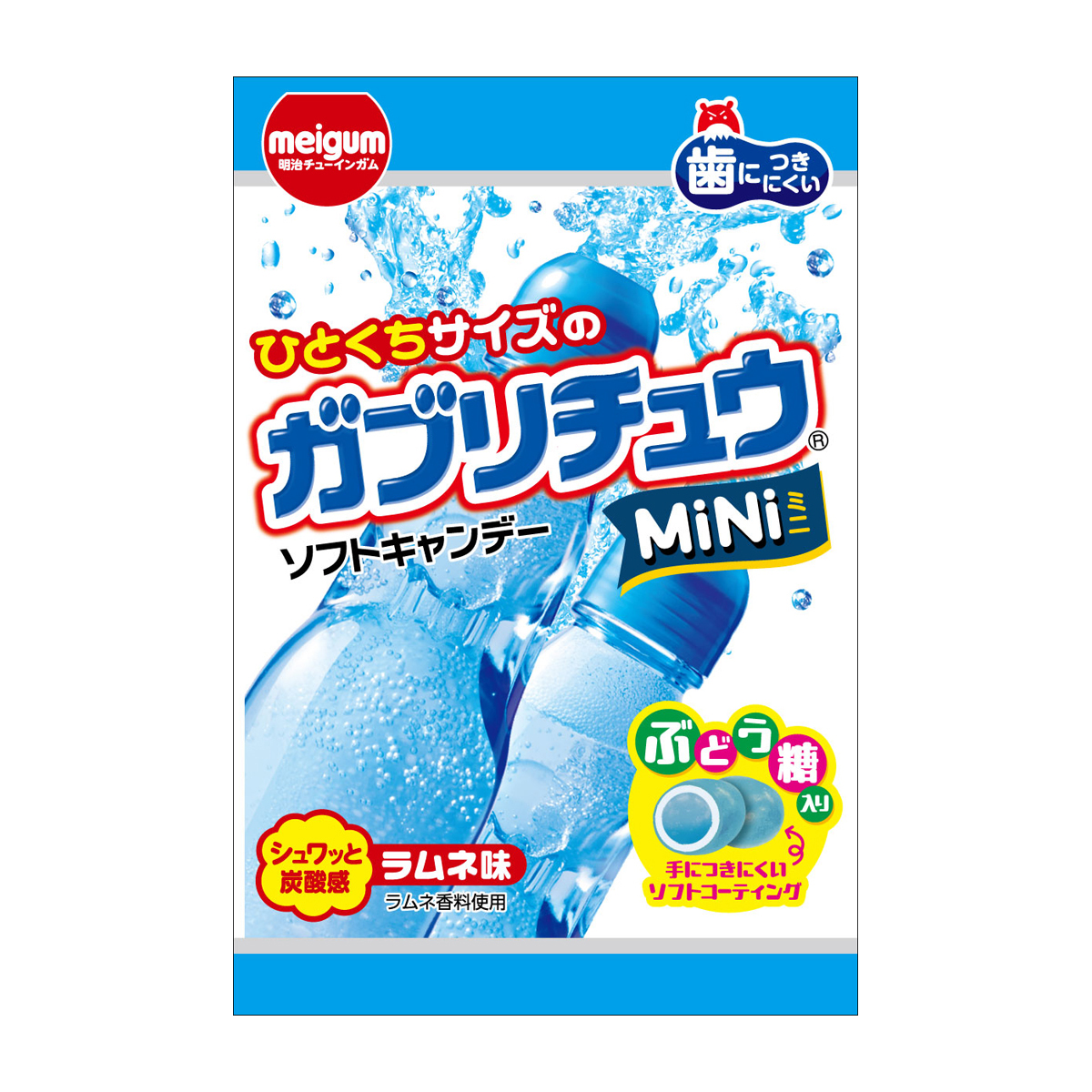 明治チューインガム　ガブリチュウＭｉＮｉラムネ　２８ｇ