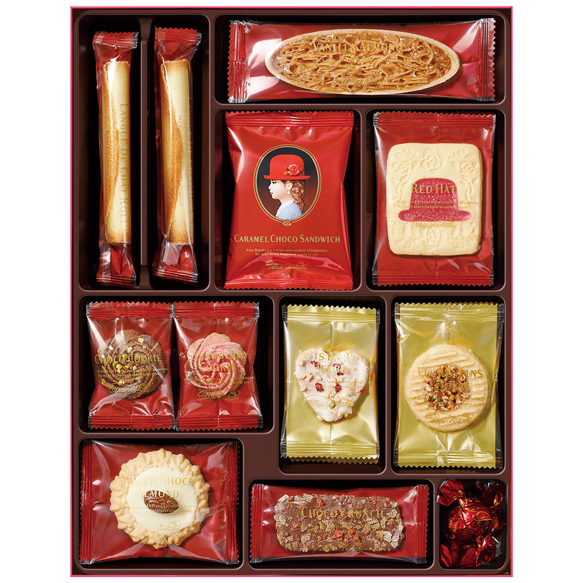 赤い帽子 赤い帽子ピンク 279g 260316