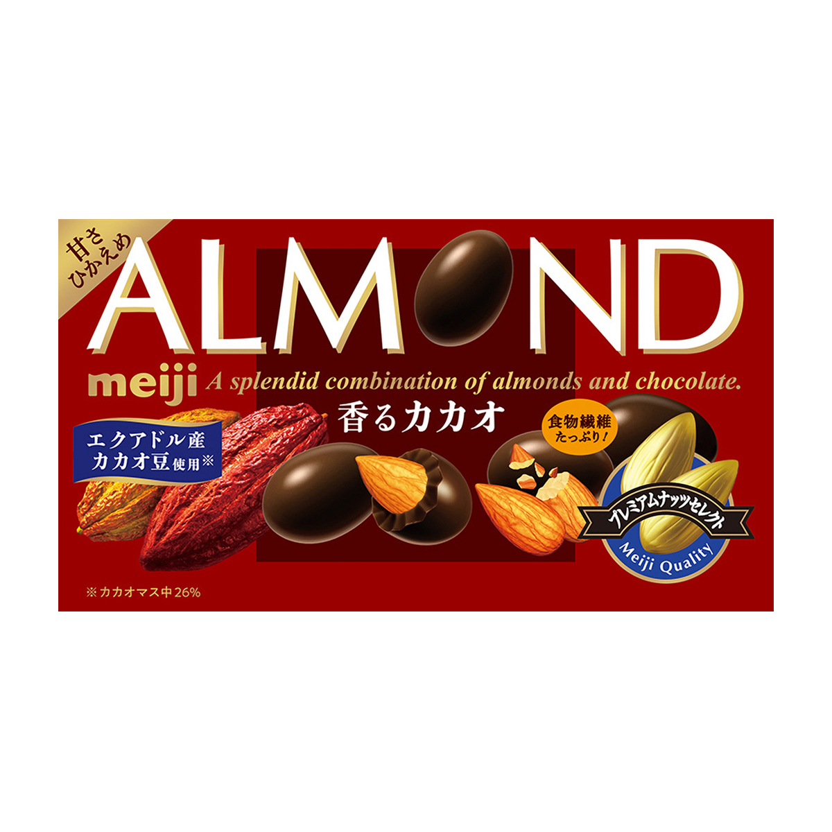 明治　アーモンドチョコレート香るカカオ　75g