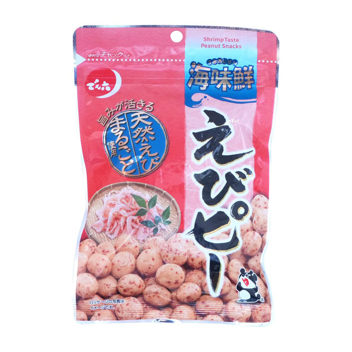 でん六 えびピー 68g | かぜとゆきオンラインショップ