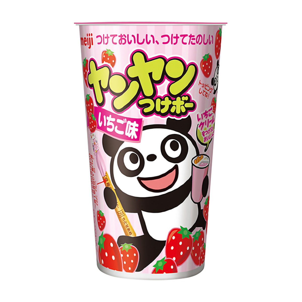 明治 ヤンヤンつけボー いちご味 48g | かぜとゆきオンラインショップ
