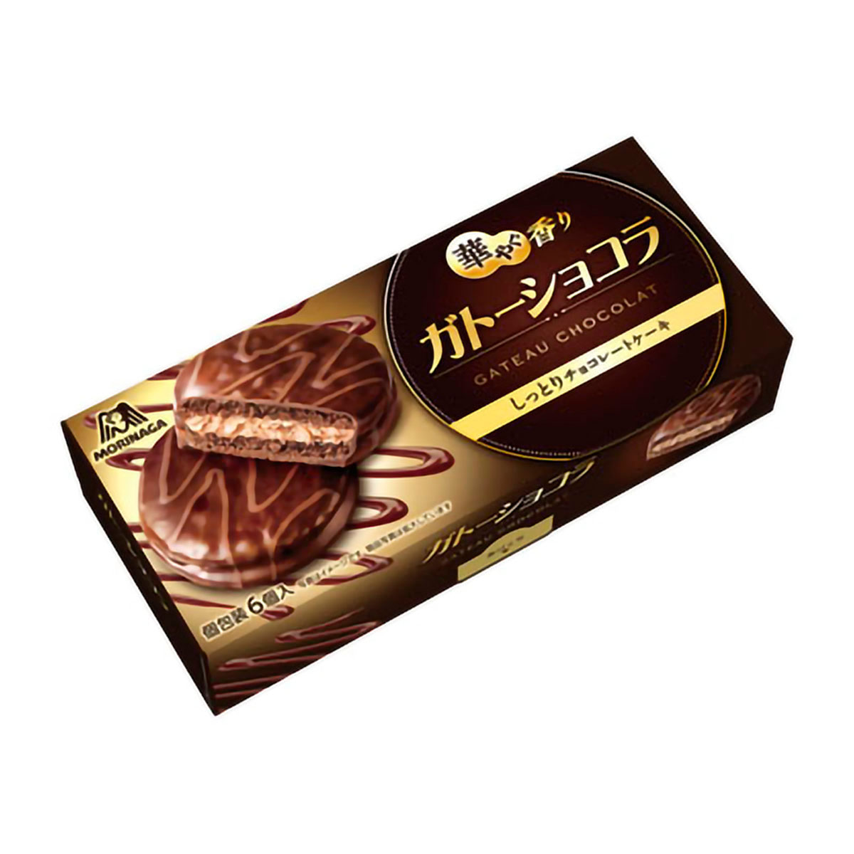 ガトーショコラCROWN VICTORY 森永製菓 ガトーショコラ6個 | かぜとゆきオンラインショップ