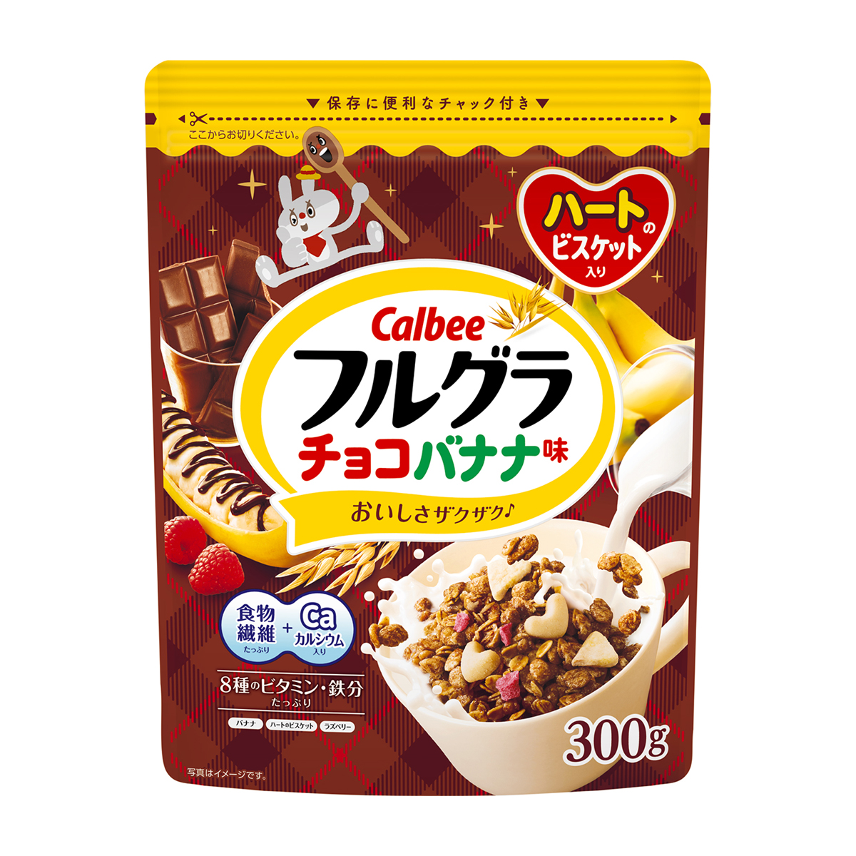 【送料込！】カッサータ チョコバナナ 300g カルビー フルグラチョコバナナ味 300g 270430 | かぜとゆきオンライン